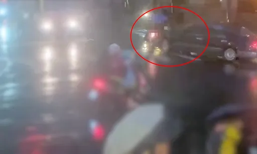 北市母子過馬路遭右轉車衝撞　9歲男童遭輾！驚悚影像曝光