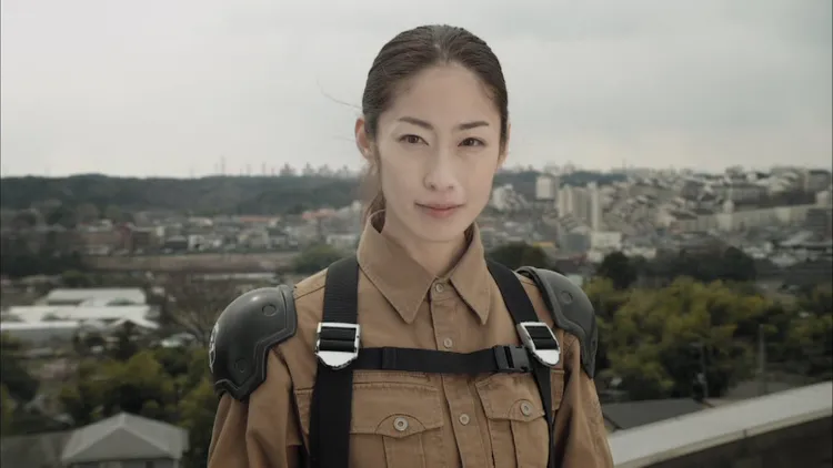 佐藤寬子在《牙狼-GARO-～照耀黑暗之人》飾演燕邦。翻攝日本yahoo