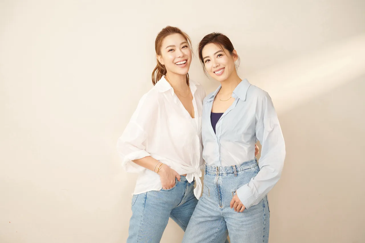 林可彤（右）和林又立推出的產品希望能增加台灣生育率。HYPHY提供