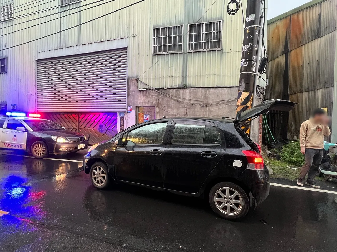 肇事范姓駕駛無酒駕，詳細肇事原因有待釐清。翻攝畫面