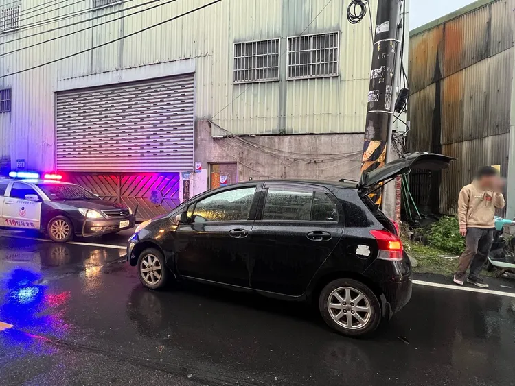 肇事范姓駕駛無酒駕，詳細肇事原因有待釐清。翻攝畫面