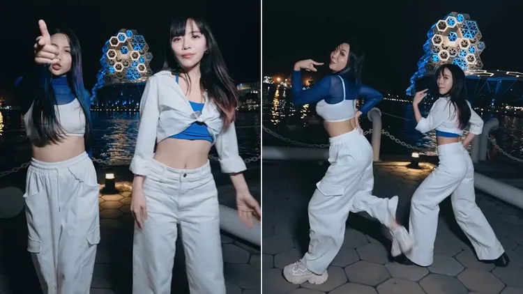 去年黃捷曾於TWICE高雄演唱會前熱舞《THIS IS FOR》，為即將返台的成員周子瑜強力應援。翻攝黃捷臉書