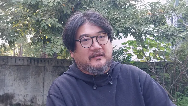 孫介珩說，在澎湖看海龜2個月，讓他看世界的方式改變很多。凃建豐攝