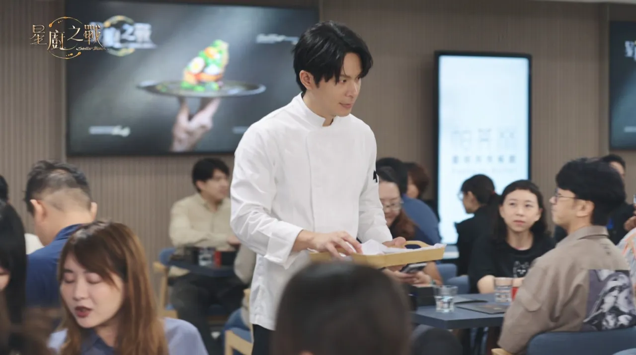 姚淳耀難掩失落神情，覺得自己只有60分。華視提供