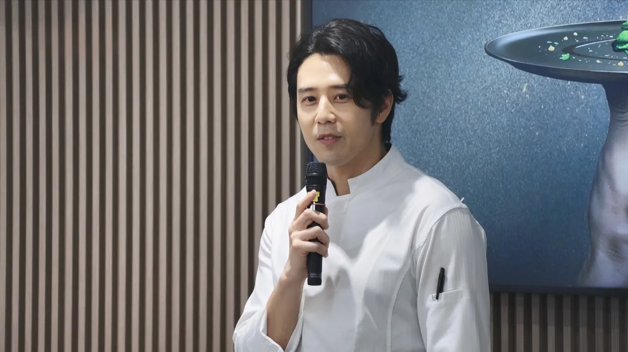 胡宇威在被問後不後悔參加比賽時，大喊：「我最後悔。」華視提供