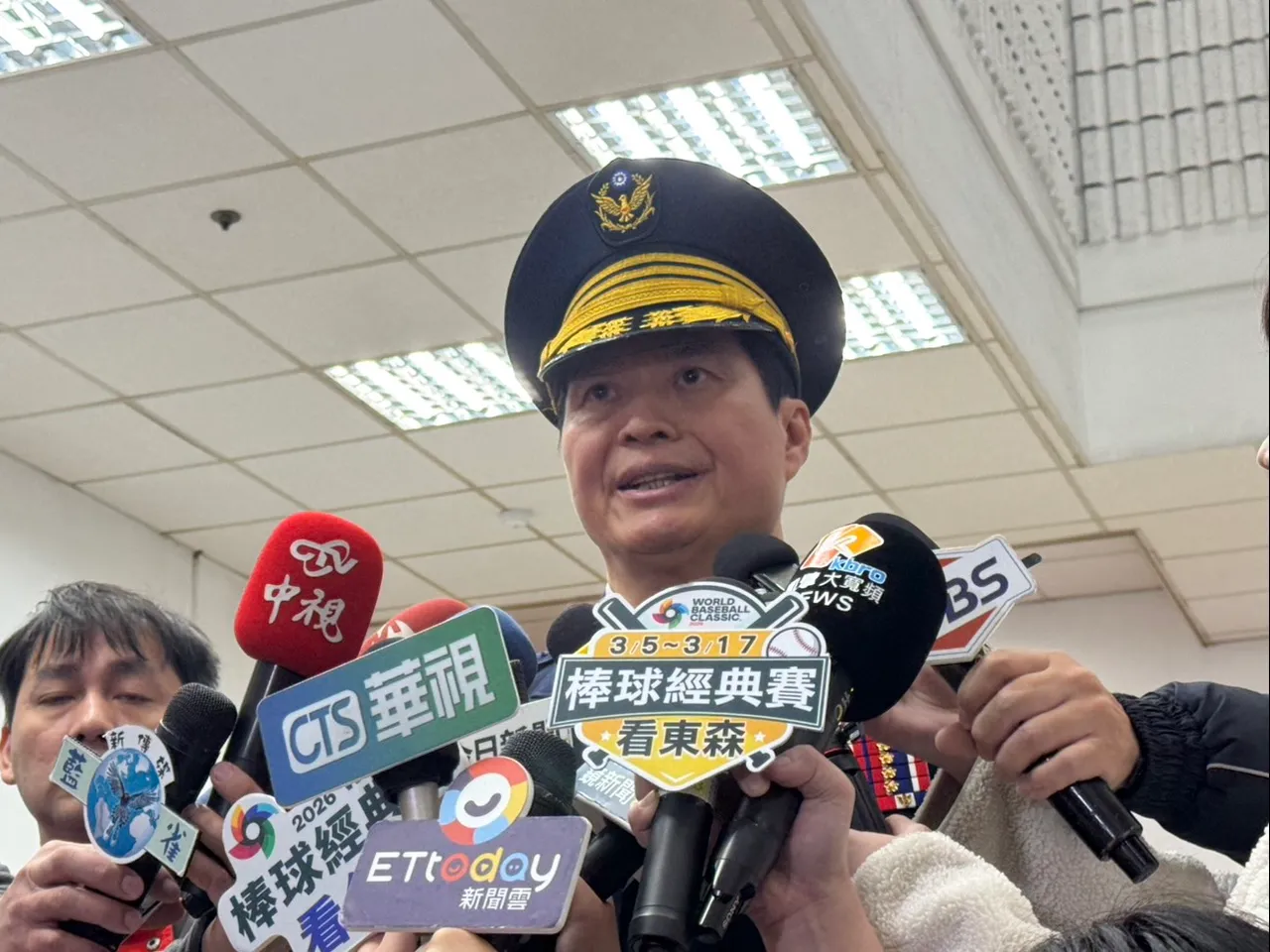 新任台北市警察局長林炎田強調，會全力強化春節及選舉期間維安工作。張綵茜攝