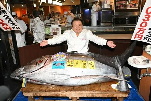 渔民赚翻？「日本第一鲔」破亿元成交　实拿金额令人傻眼