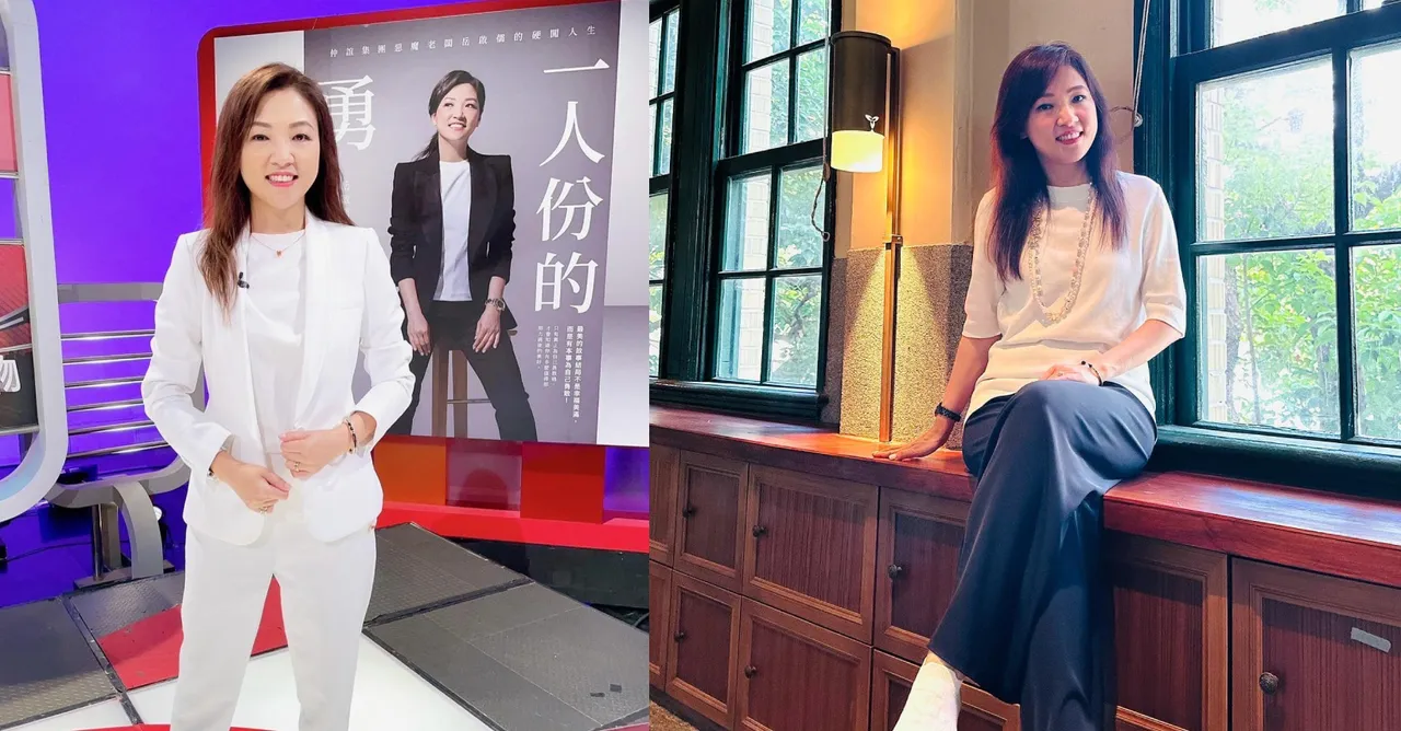 公關女強人岳啟儒。翻攝臉書「岳啟儒 一人份的勇氣」