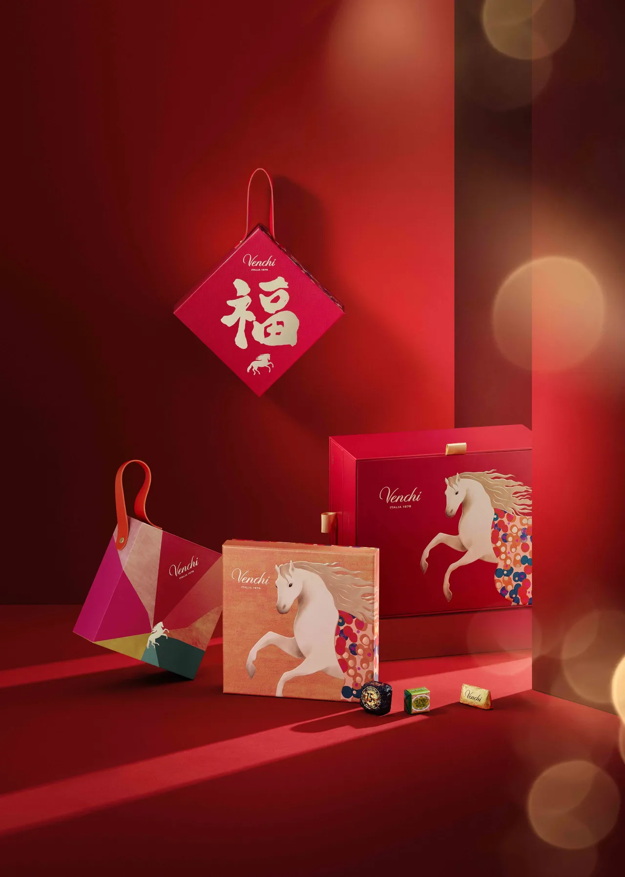 包装视觉捕捉骏马奔腾的雄姿，象征著对未来希望的追寻与步步高升的吉兆。品牌提供