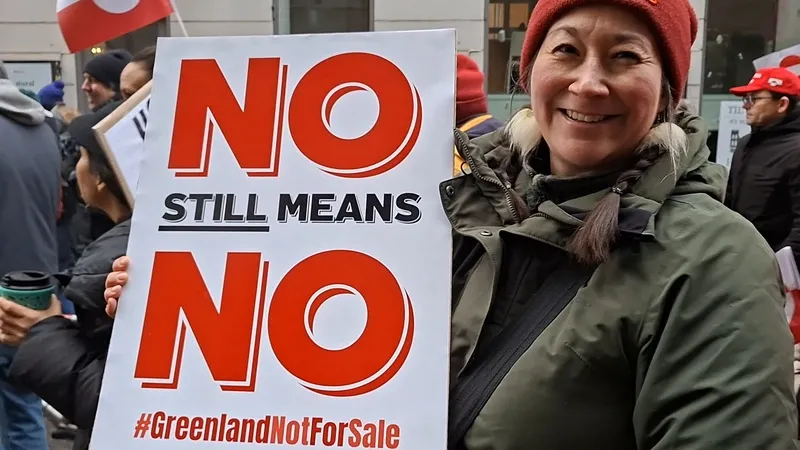 格陵蘭生物學家達爾（Parnuna Egede Dahl）表示，大多數格陵蘭人不想成為美國的一部分，希望遊行可以讓川普放棄這個想法。 中央社