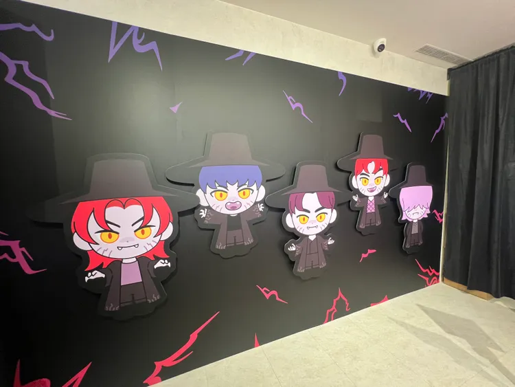 Saja Boys可愛造型人偶。陳薇安攝