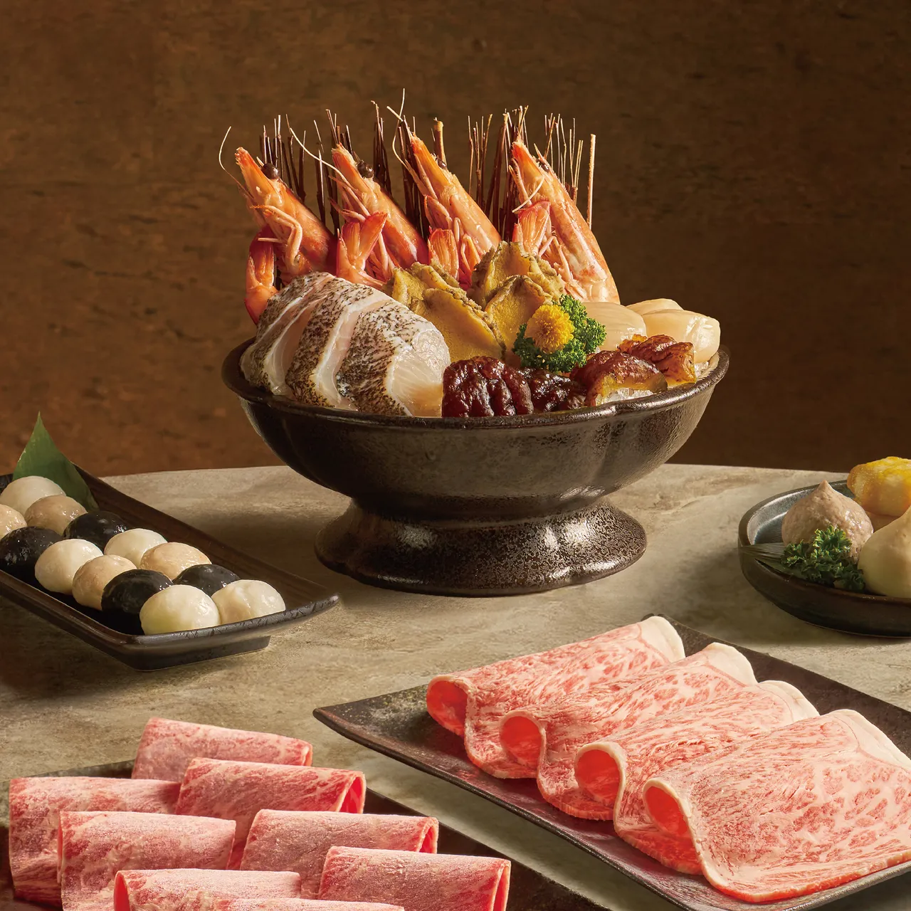 门市限定年菜_特馔海陆组。业者提供