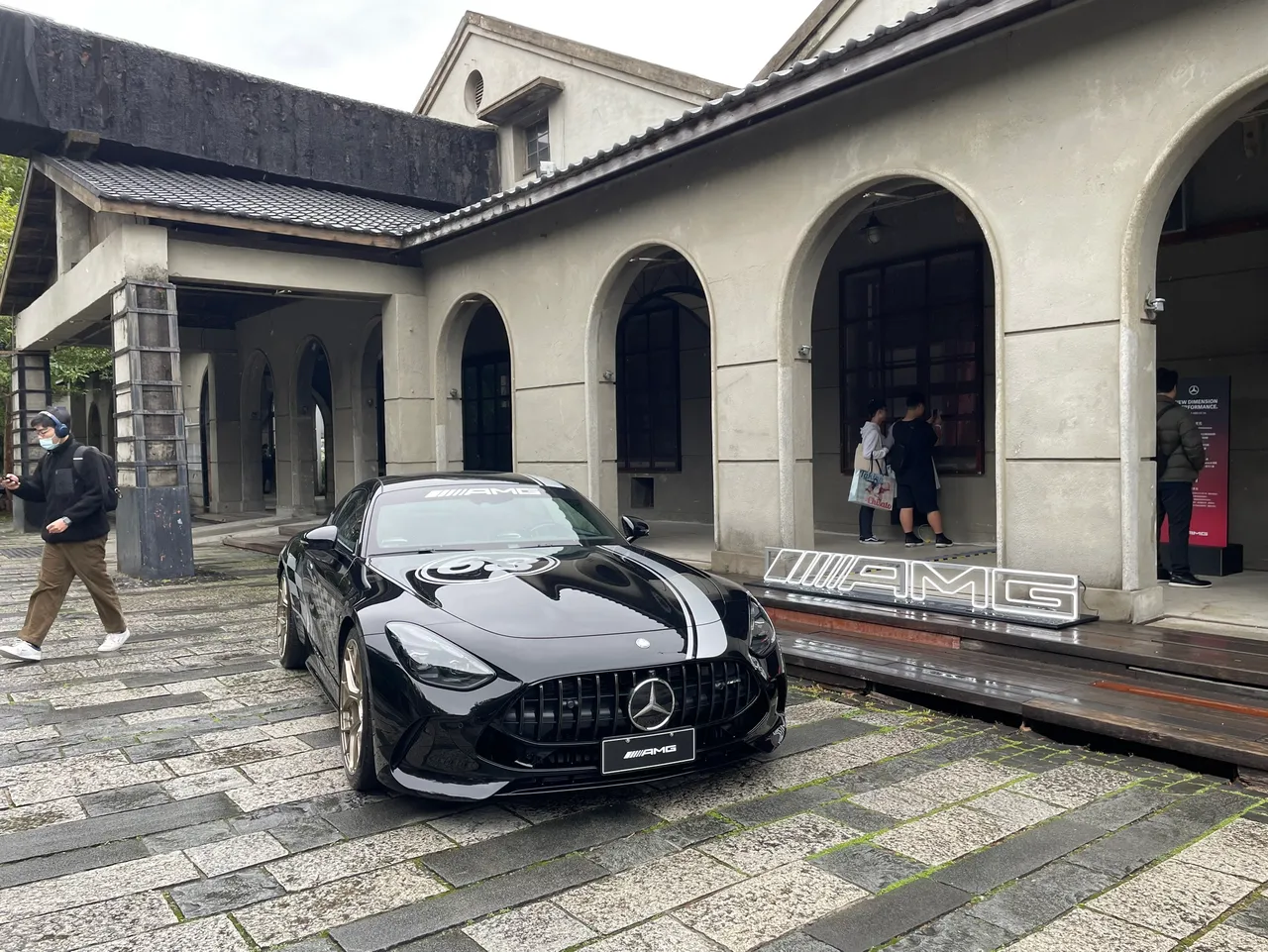 Mercedes-AMG將於台北松菸文創園區3號倉庫舉辦《CONCEPT AMG GT XX｜性能新次元》限時展演。林浩昇攝