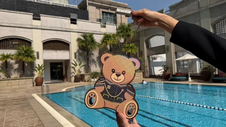 高雄漢來大飯店漢來熊提燈。業者提供