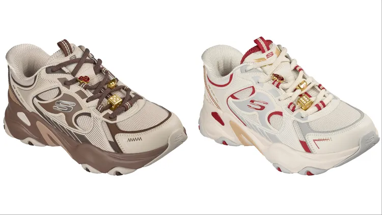 SKECHERS新春系列D'LITES 5.0鞋款，各3890元。品牌提供