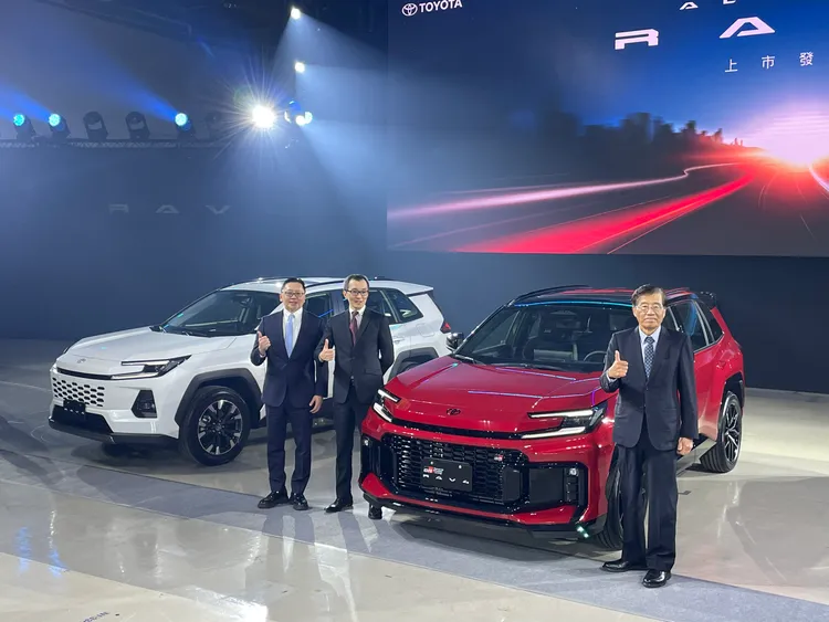 全新第六代RAV4自2025年12月26日開放預接單後，至正式上市前已累積超過5,000張訂單，其中Adventure與GR Sport等個性化車型占比達四成。林浩昇攝