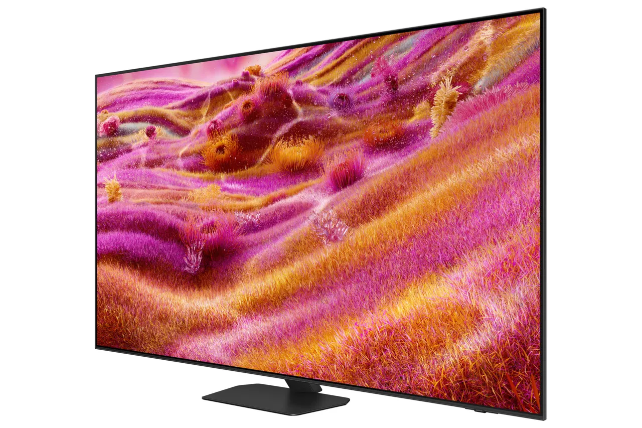 SAMSUNG 75型Neo QLED QN90F 4K，Samsung Vision AI智慧顯示器，價值109,900元。