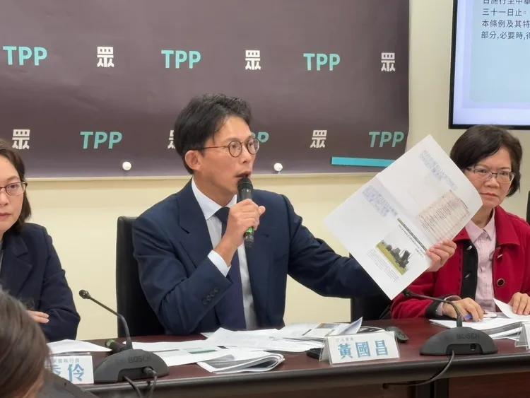 民眾黨主席黃國昌。邱筠媜攝