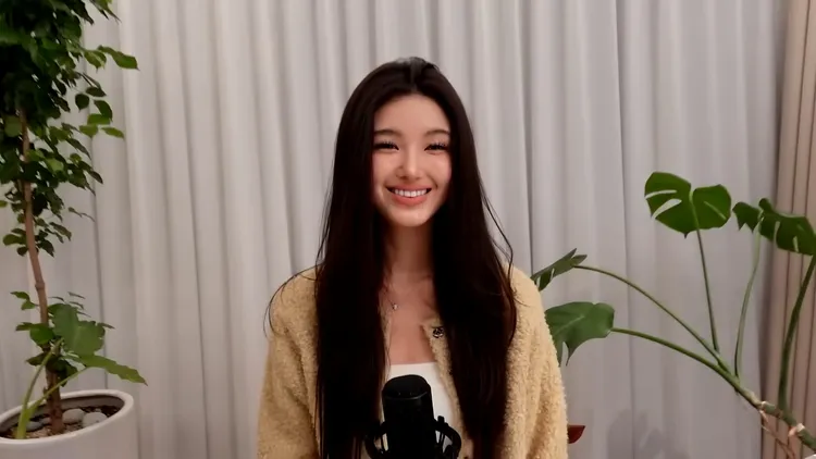 Danielle感性表示內心一直有NewJeans。翻攝YouTube