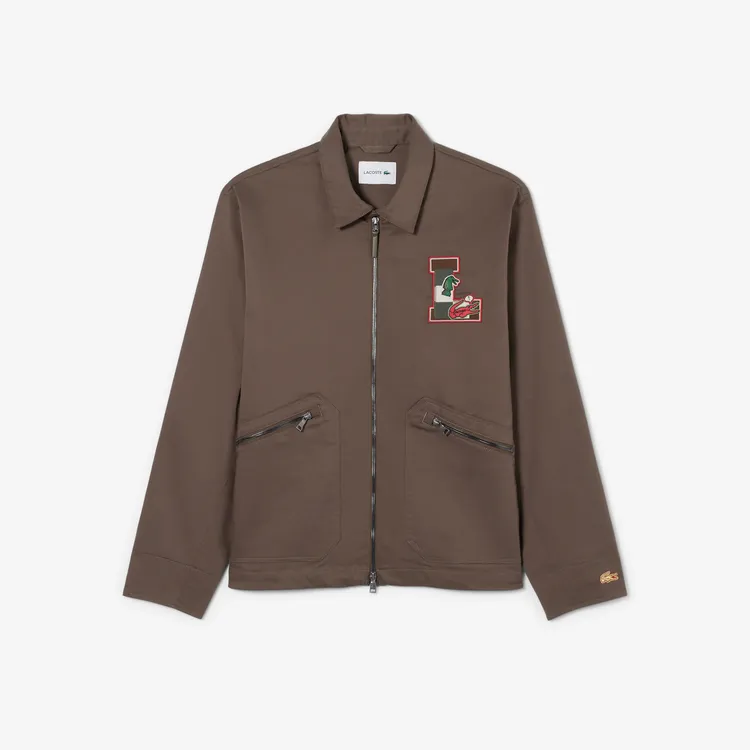 LACOSTE 2026新春系列夾克，1萬1500元。品牌提供