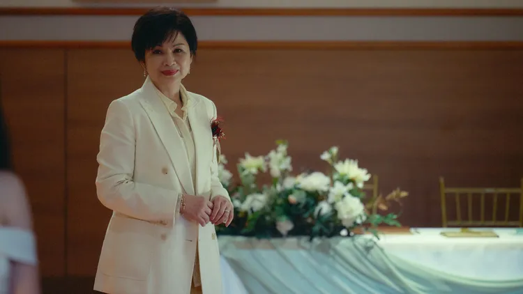 楊貴媚在《雙囍》中飾演新郎母親。水花電影提供