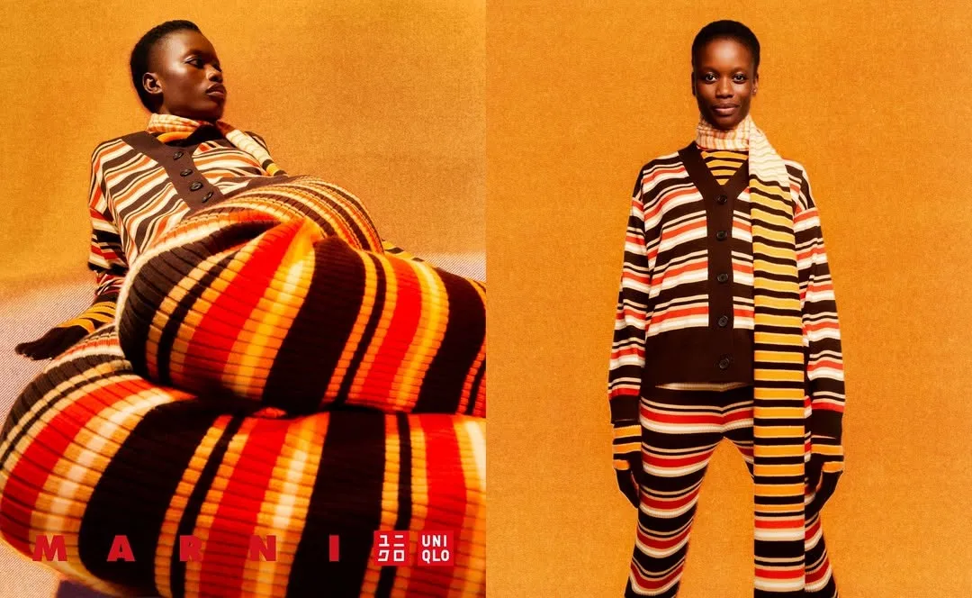 Francesco Risso在2022年主导过「UNIQLO and MARNI」联名系列。翻摄IG