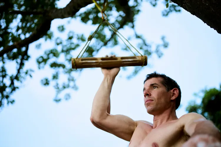 霍諾德訓練體能。Netflix提供