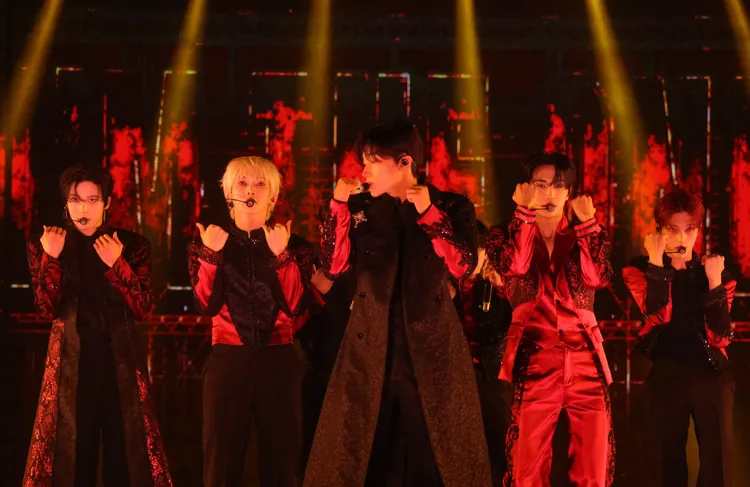 ATEEZ表演精湛。寬宏藝術提供