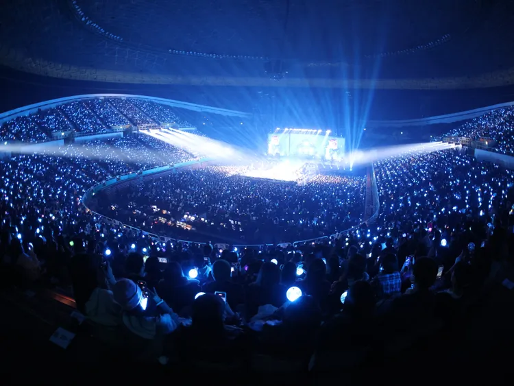 ATEEZ吸引萬名粉絲捧場，吸金4500萬元。寬宏藝術提供