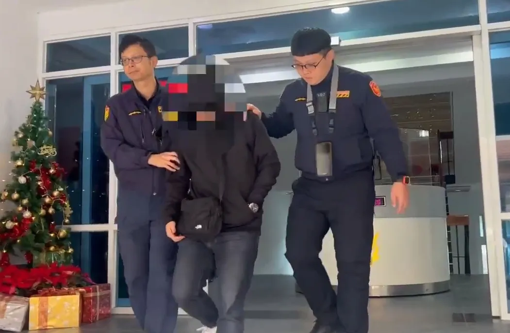 24岁颜姓男子到案。翻摄画面