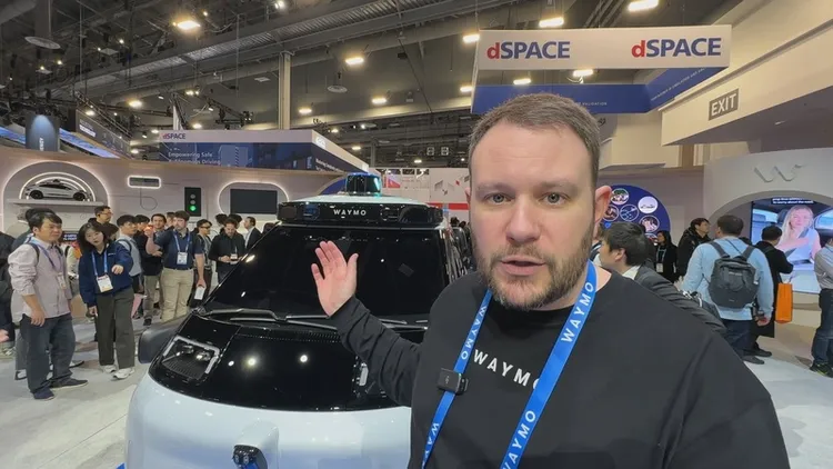 Waymo產品公關經理波奈里在CES向中央社表示，新車透過減少感測器來實現系統成本降低。 中央社