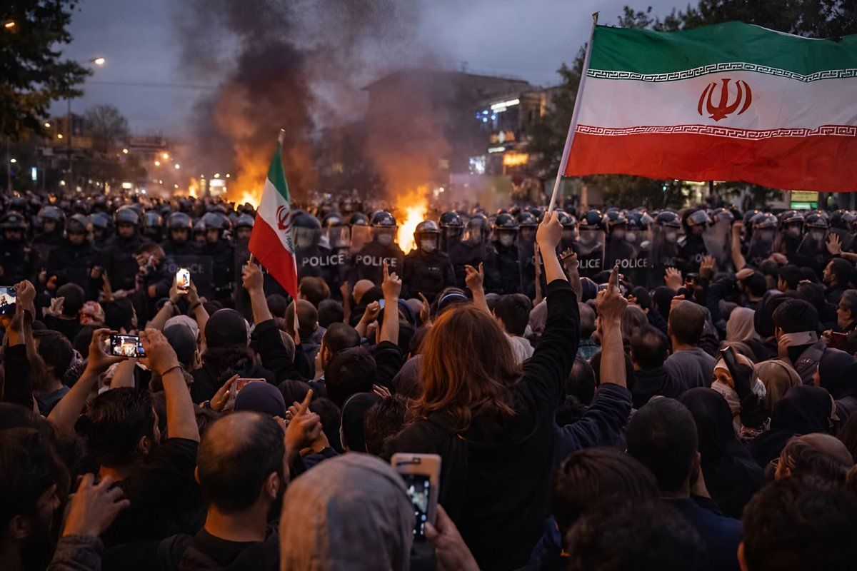 伊朗殘酷鎮壓示威 刻意「瞄準頭、眼」原因曝