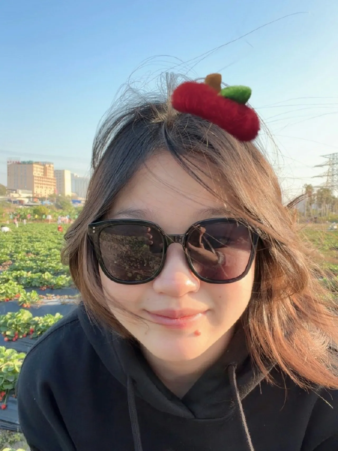 全紅嬋變身長髮女大生。  翻攝微博