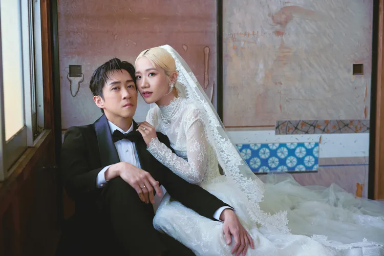 Lulu、陳漢典遠赴日本拍婚紗。天地合娛樂提供