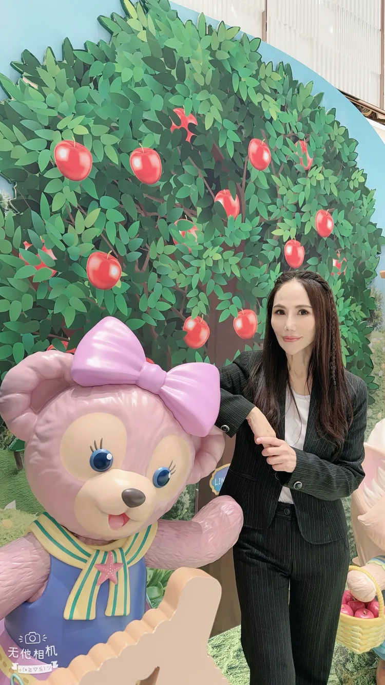 胡曉菁近年積極投身公益。本人提供