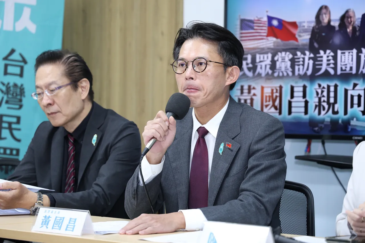 民眾黨主席黃國昌。莊宗達攝