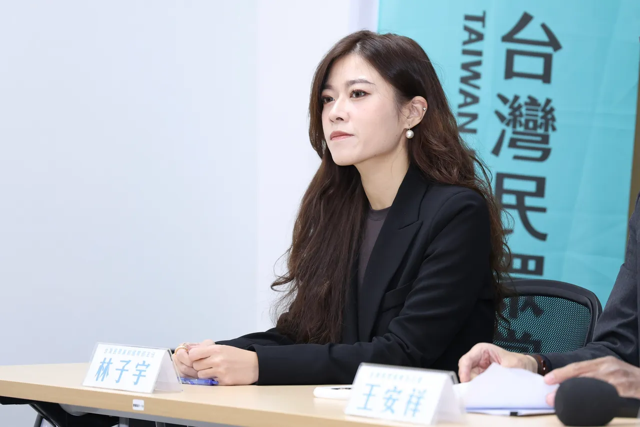 民眾黨前國際部主任林子宇。莊宗達攝