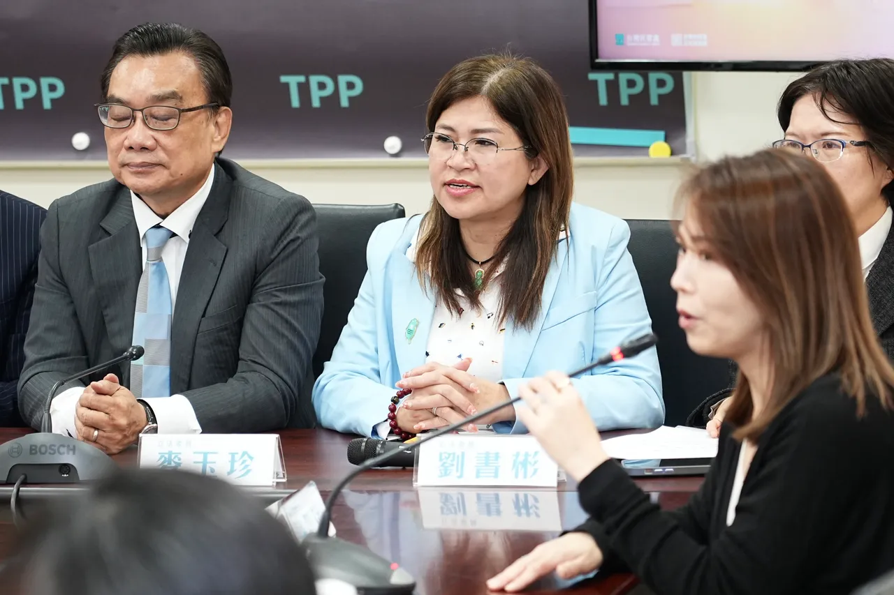 民眾黨立委麥玉珍。彭欣偉攝