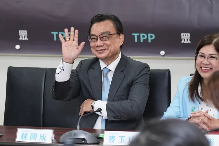 民眾黨立委林國成。彭欣偉攝