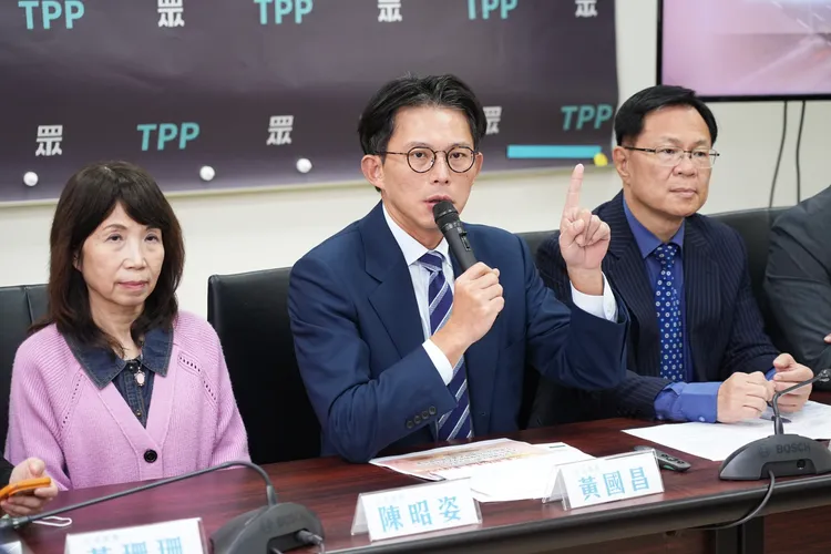 民眾黨團總召黃國昌。彭欣偉攝