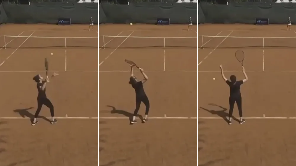 职业比赛ing才开始学打球？　史上最扯21岁女网选手烂到爆红