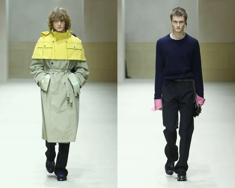 PRADA 2026 秋冬男裝系列。品牌提供