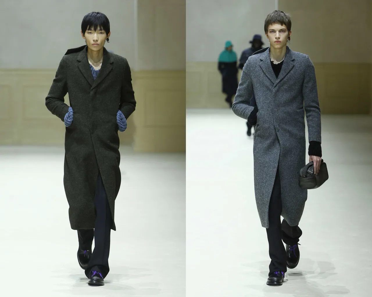 PRADA 2026 秋冬男裝系列。品牌提供