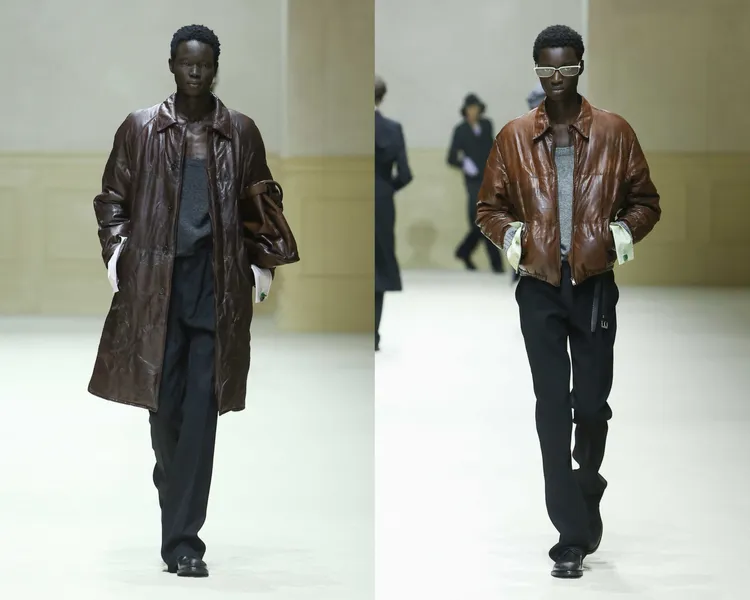 PRADA 2026 秋冬男裝系列。品牌提供