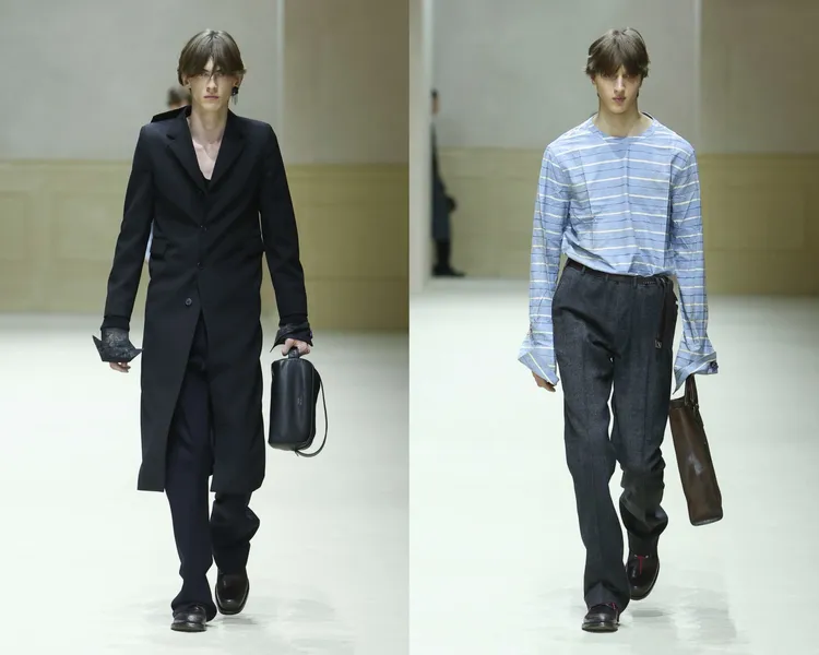 PRADA 2026 秋冬男裝系列。品牌提供