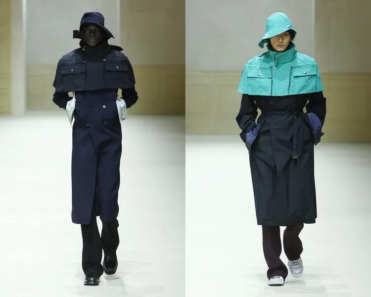 PRADA 2026 秋冬男裝系列。品牌提供