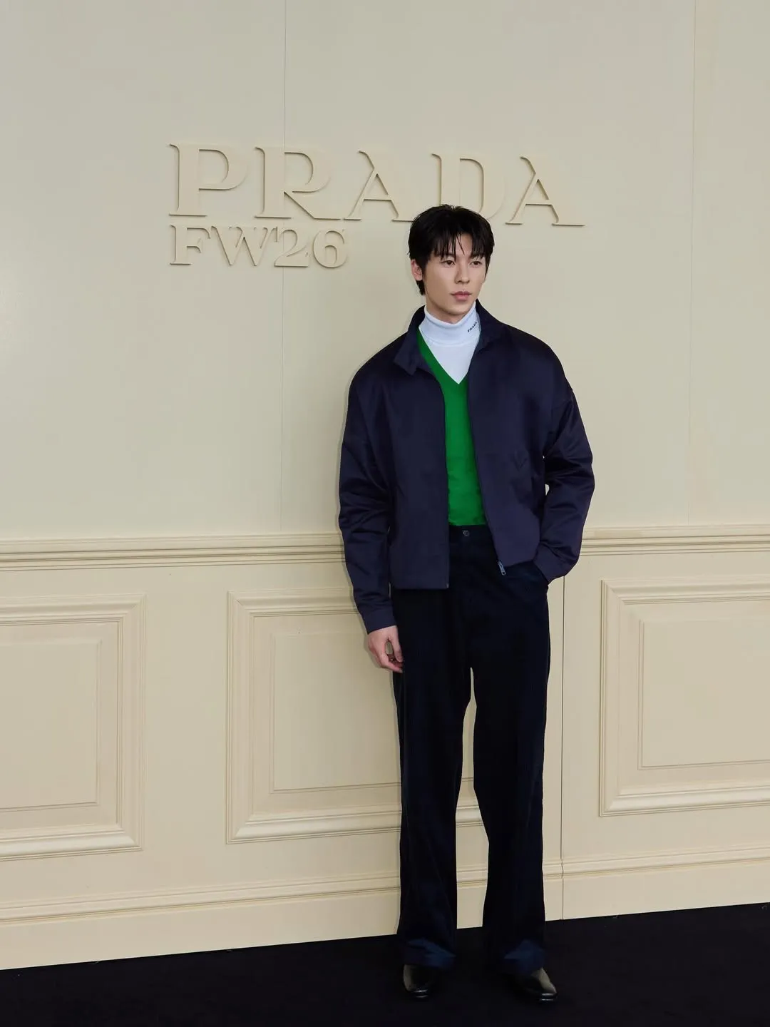 許光漢現身PRADA秀場。翻攝許光漢IG