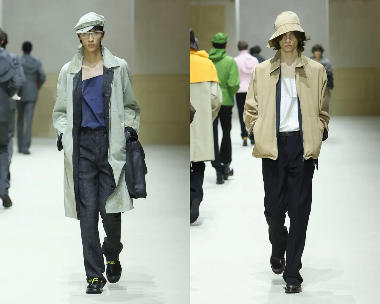 PRADA 2026 秋冬男裝系列。品牌提供