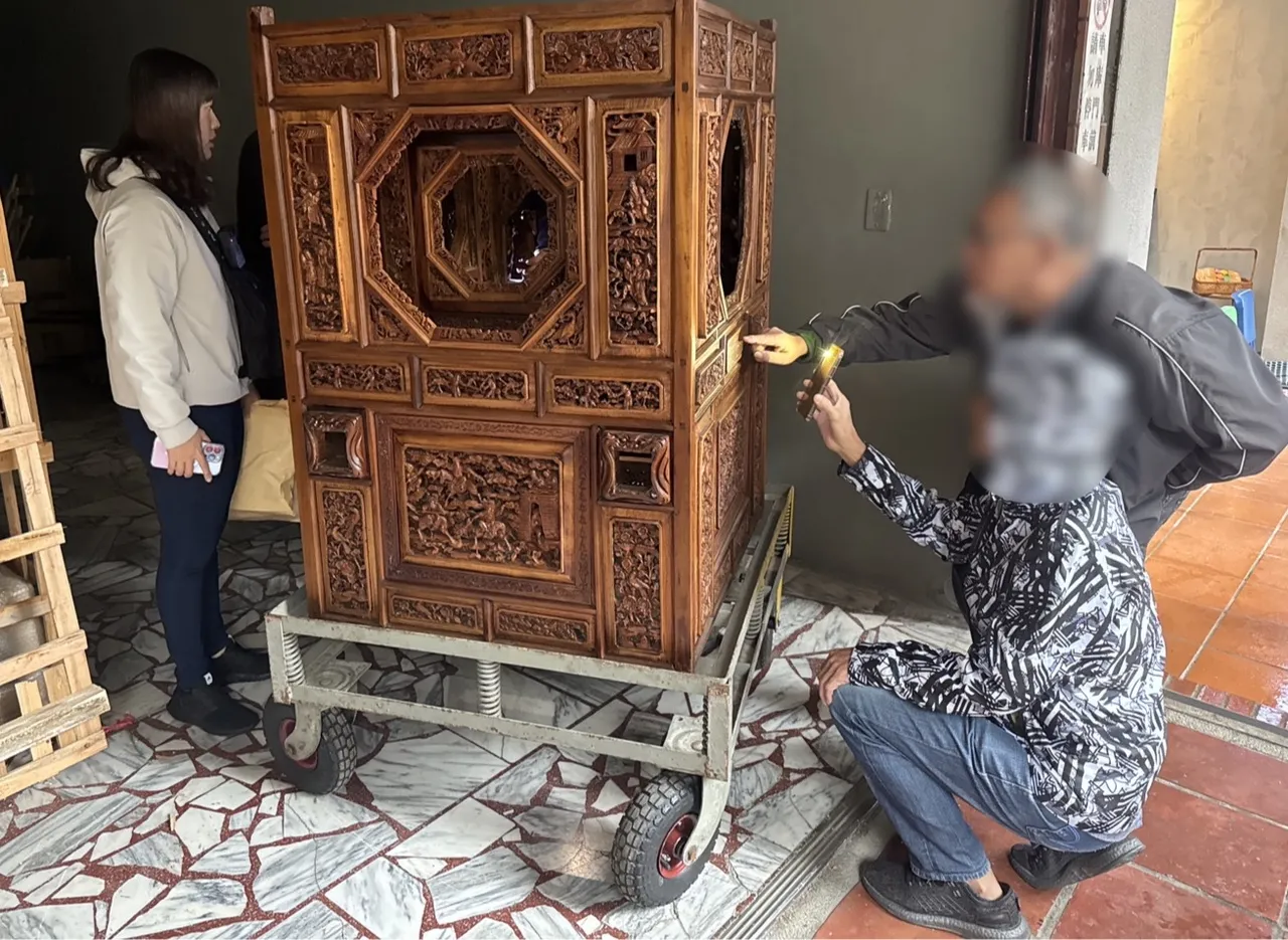 台南盐水广济宫百年神轿整修竟遭「掉包」　警追查跨年夜寻回