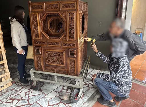 台南盐水广济宫神轿整修竟遭「掉包」　警追查跨年夜寻回